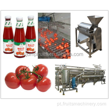 Equipamento completo de pasta de tomate enlatado